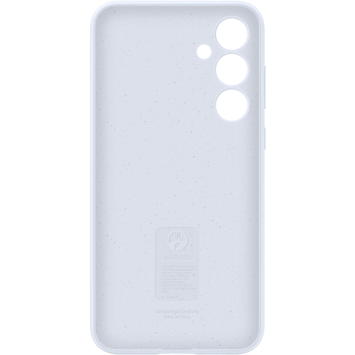 Coque Samsung A55 5G silicone Bleu Polaire couleur unique, SAMSUNG