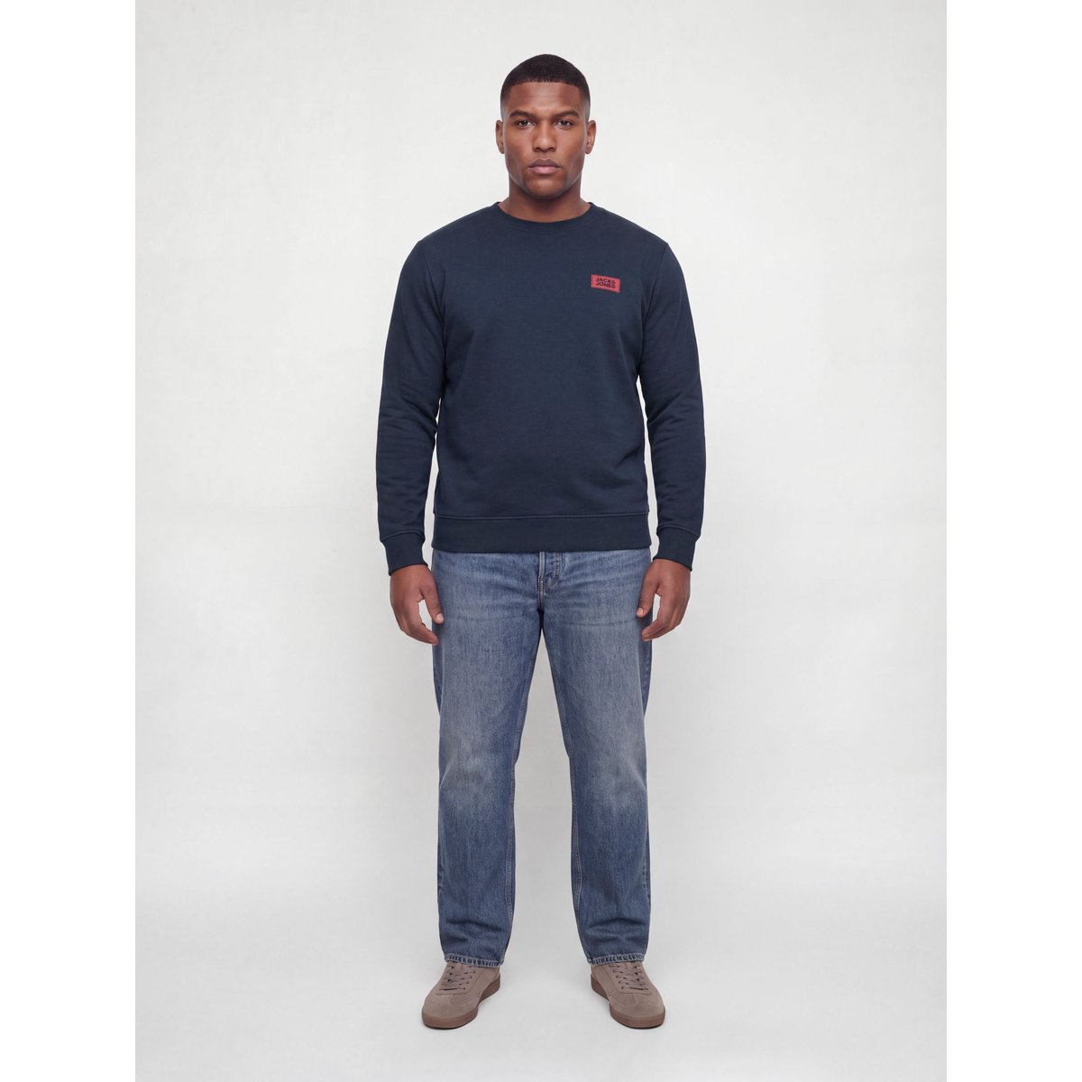 Sweat-Shirt navy blazer 1, JACK & JONES