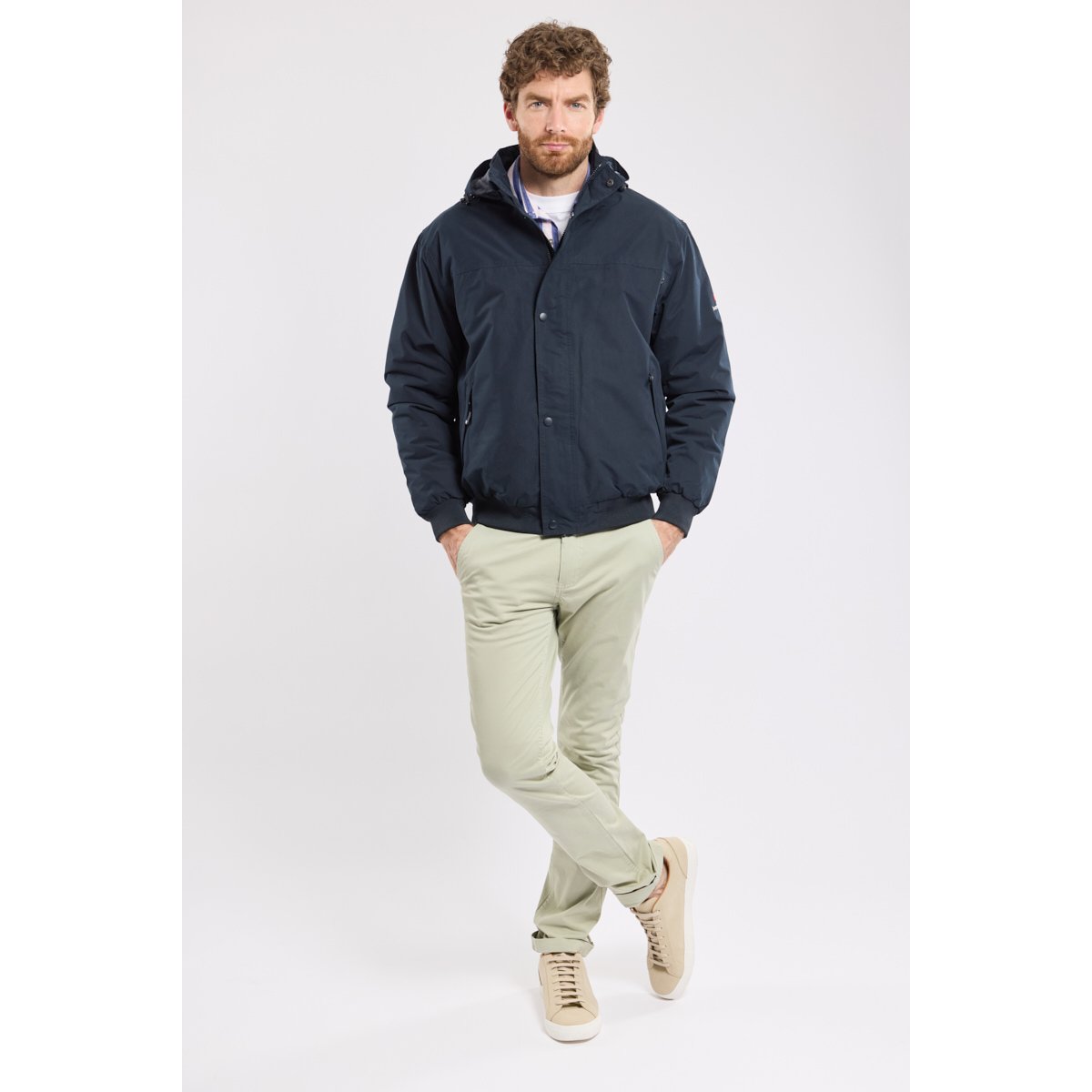 Blouson imperméable HELIUM navy, BERMUDES