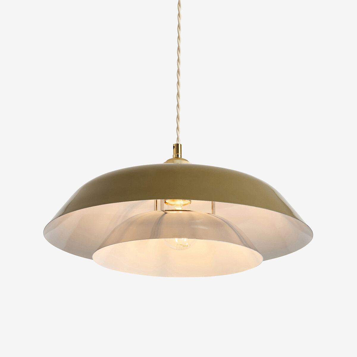 MADE.COM Eero Easyfit Pendant Light Shade green, MADE