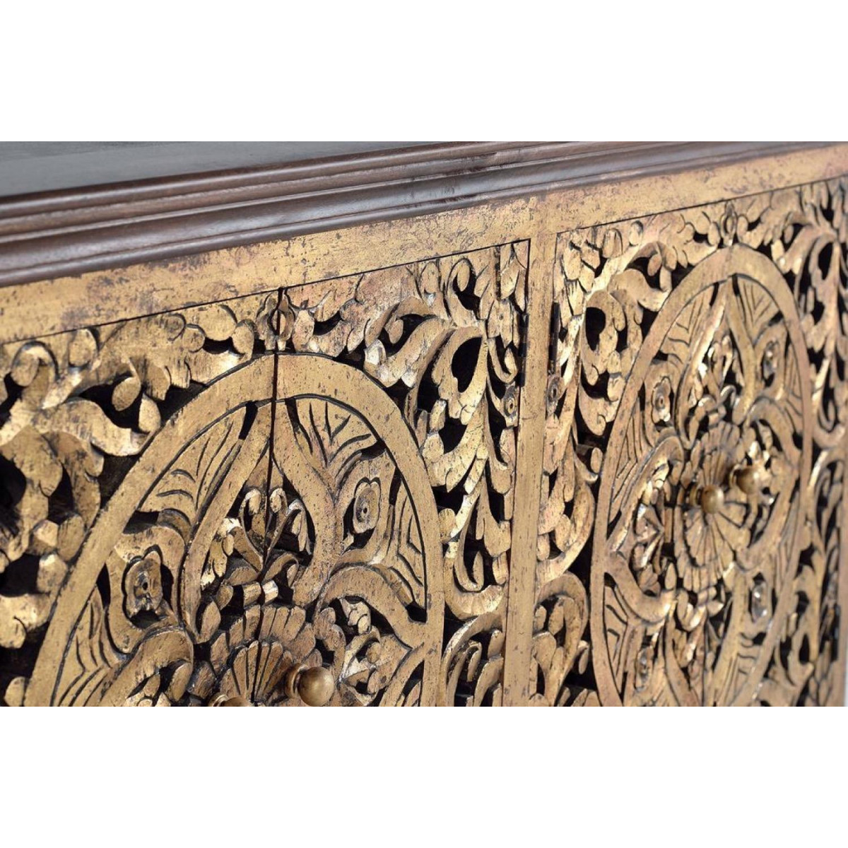 Bahut - NOËLIA marron, DECORATION D’AUTREFOIS