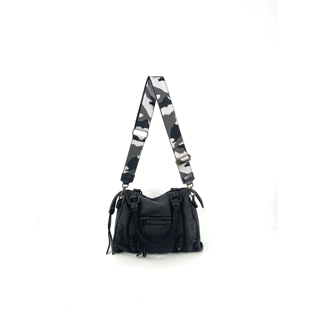 Bandoulière amovible pour sac à main CAMO gris, OH MY BAG