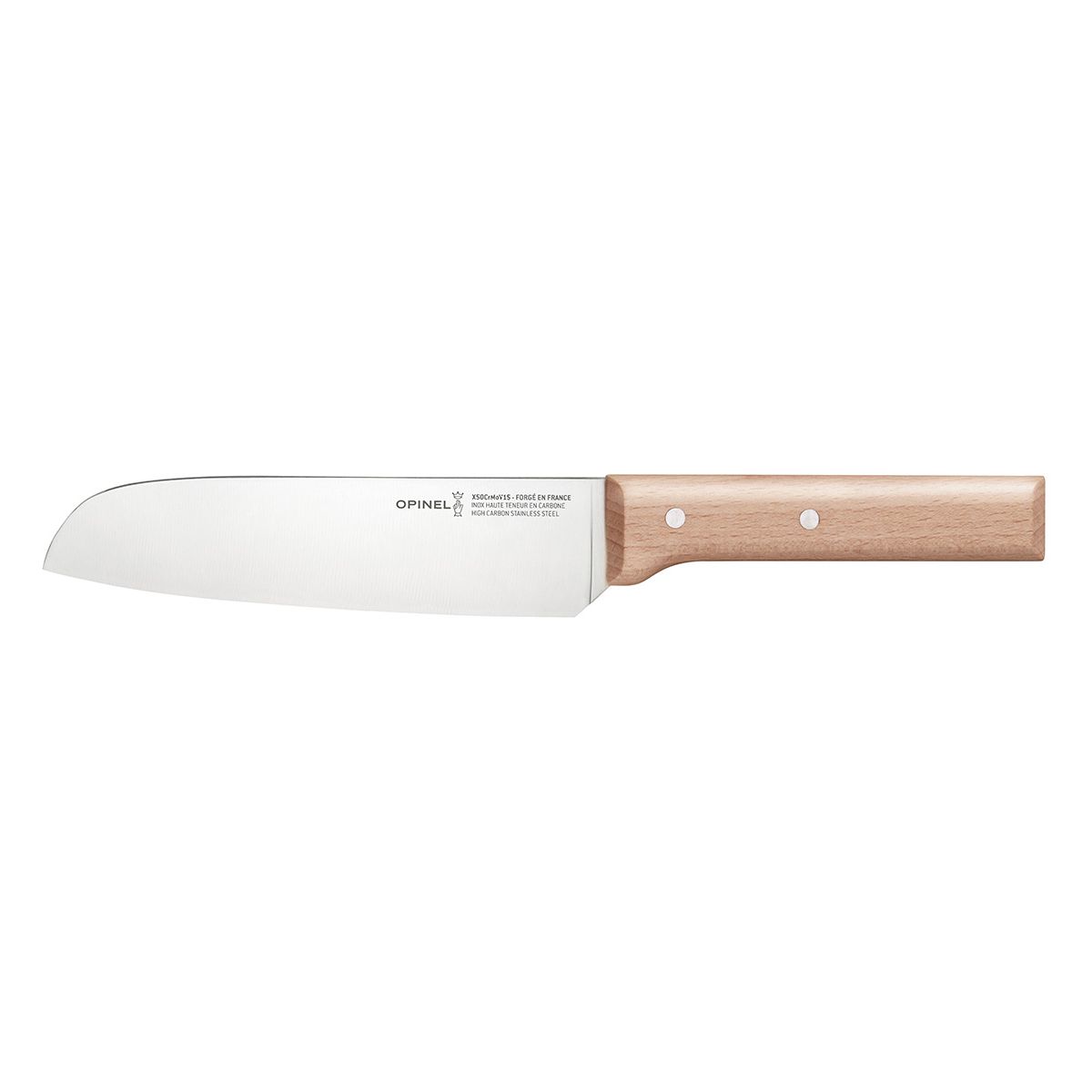 Couteau japonais Santoku Parallèle No119 bois, OPINEL
