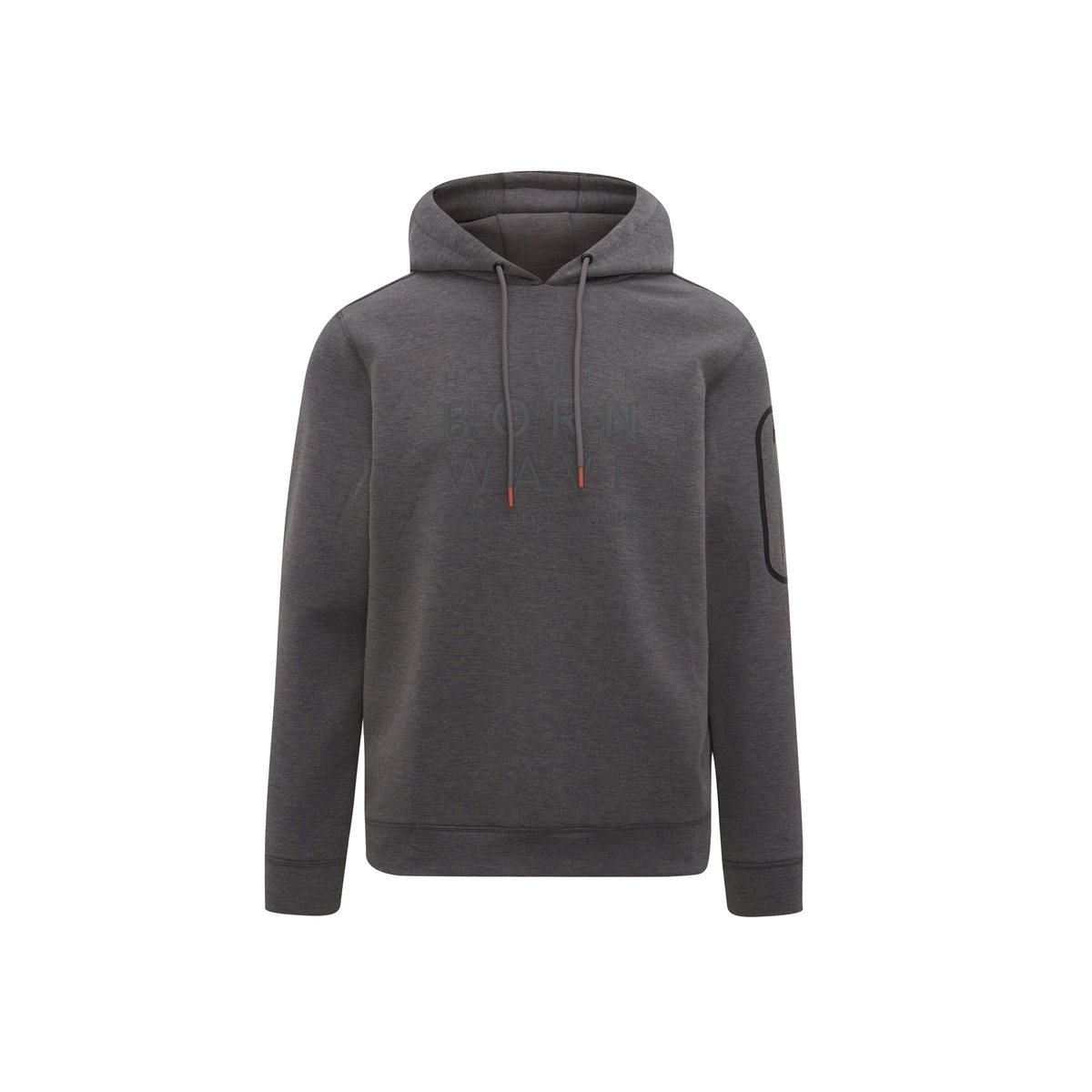 Sweat de sport à capuche Performance WAIKATO gris clair, BORN