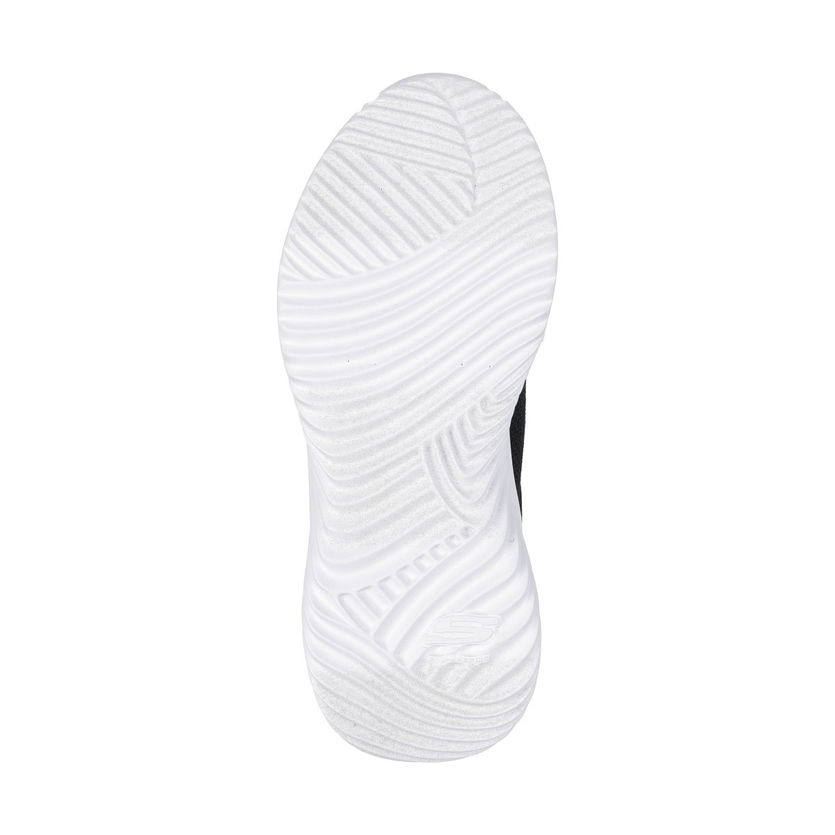 Basket Basse à Lacets Bounder Brisk Burst noir bleu lime, SKECHERS