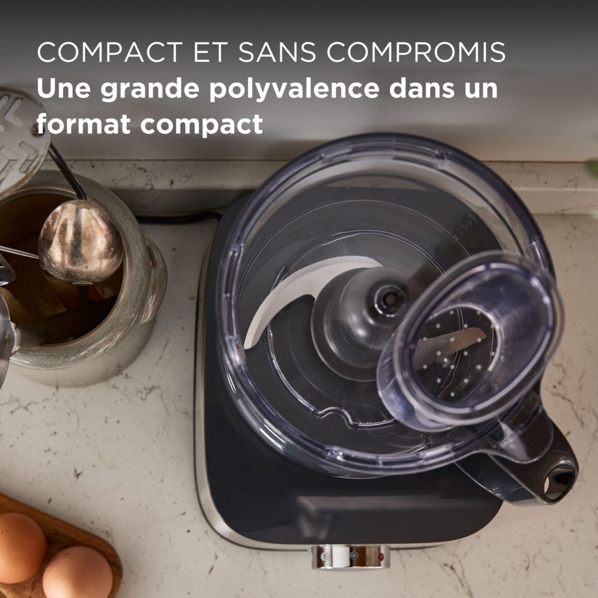 Robot multifonction Multipro Compact FDM302SS inox satinã©, KENWOOD