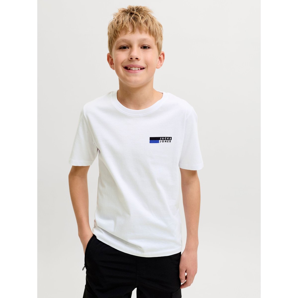 T-Shirt white, JACK & JONES JUNIOR