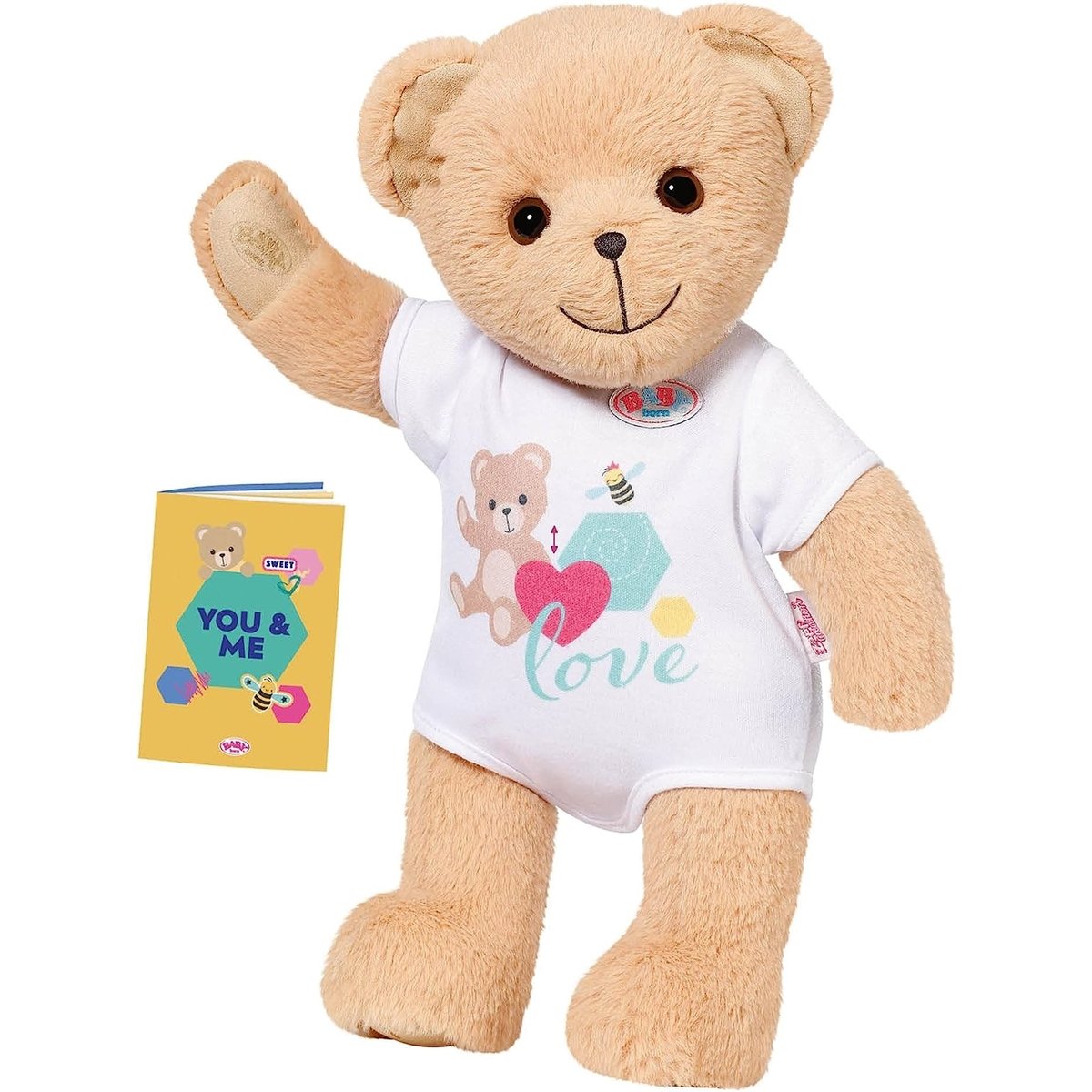 Ourson blanc 36 cm multicolore, ZAPF CREATION