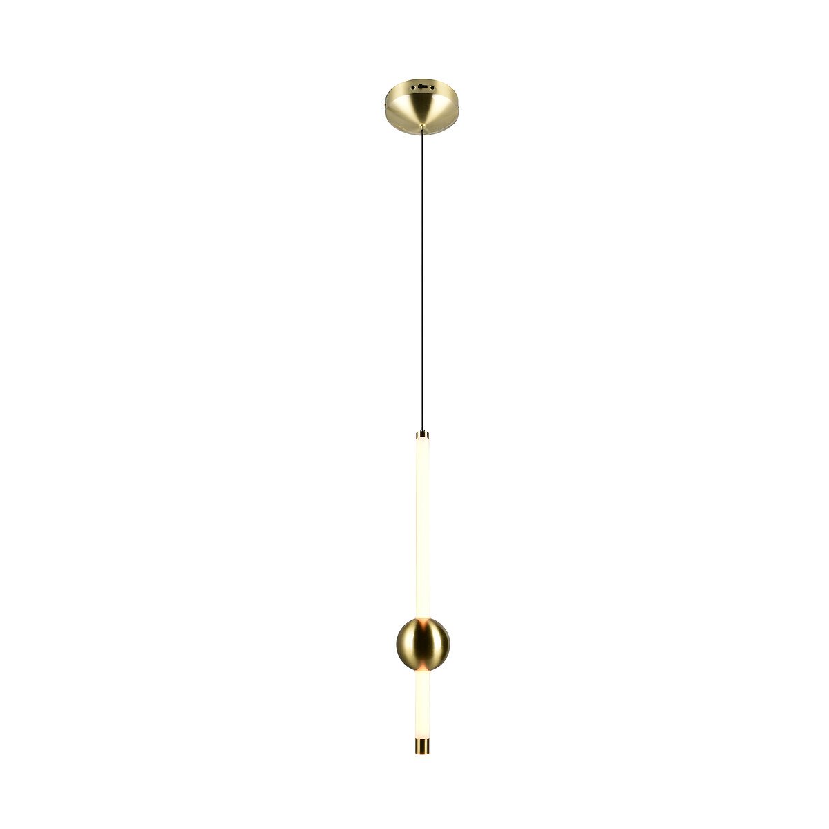 Suspensão Melita, da Trio Lighting dourado, TRIO LIGHTING