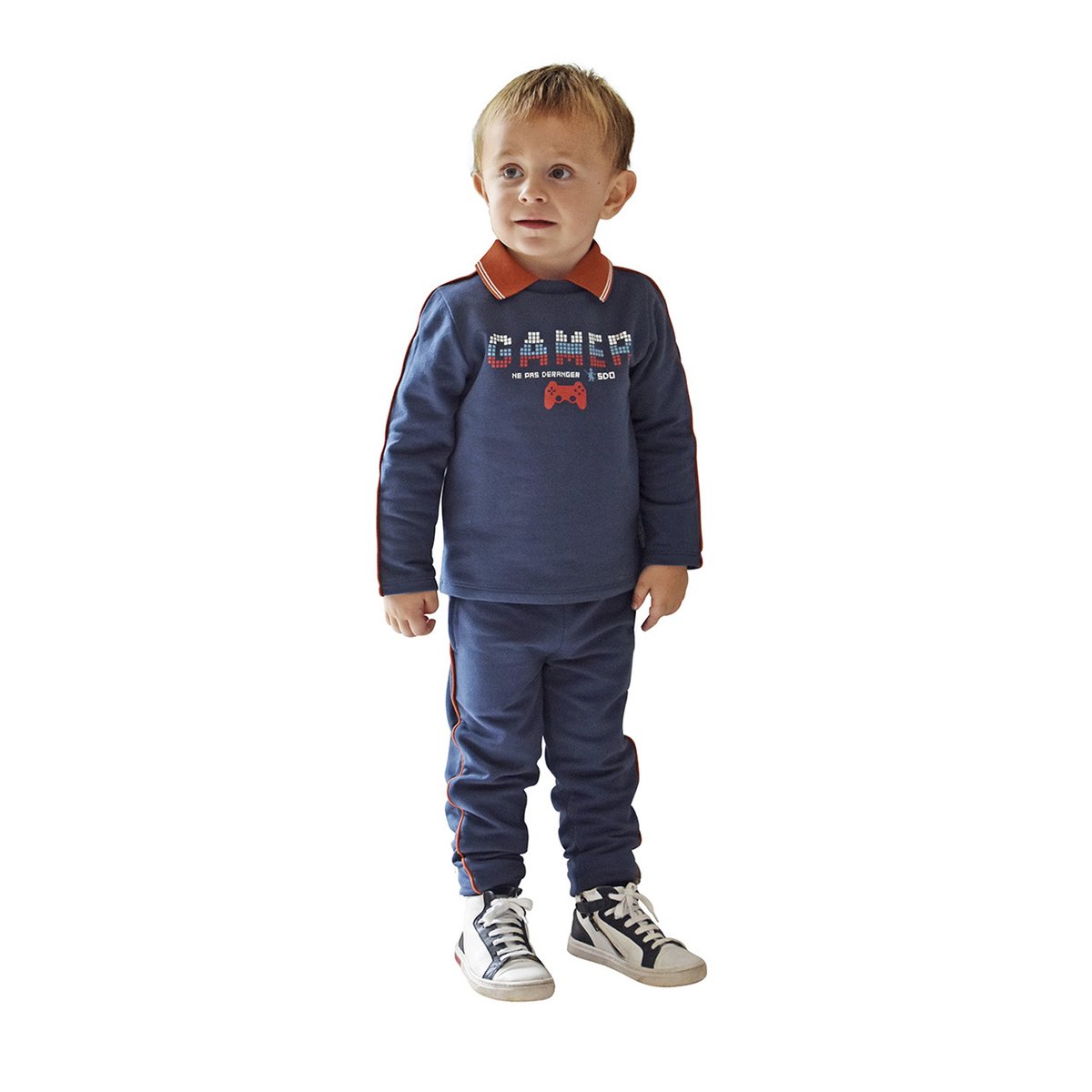 Sweat shirt gamer deway bleu, SUCRE D'ORGE