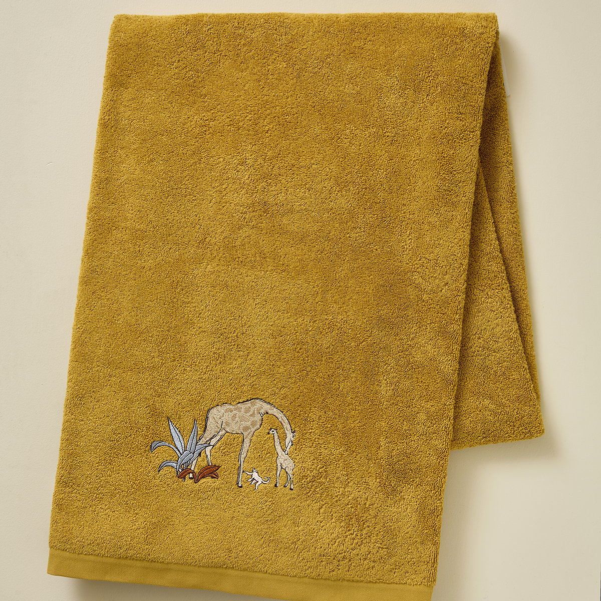 Drap de bain L'OASIS miel, SYLVIE THIRIEZ