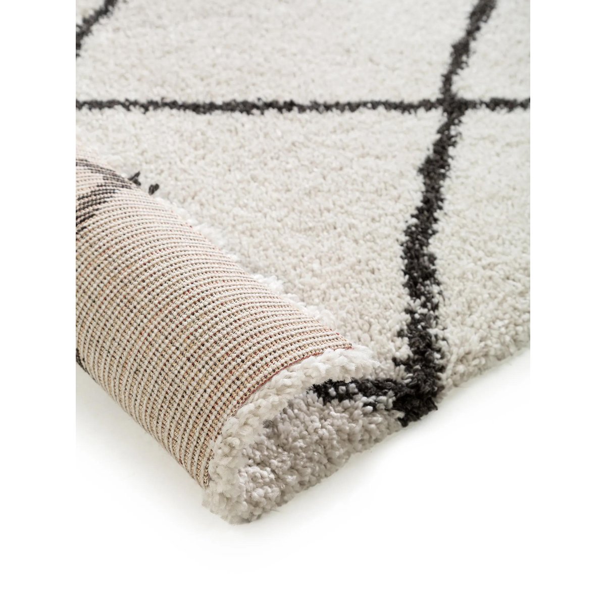 Tapis à poils longs GOBI crème, BENUTA 