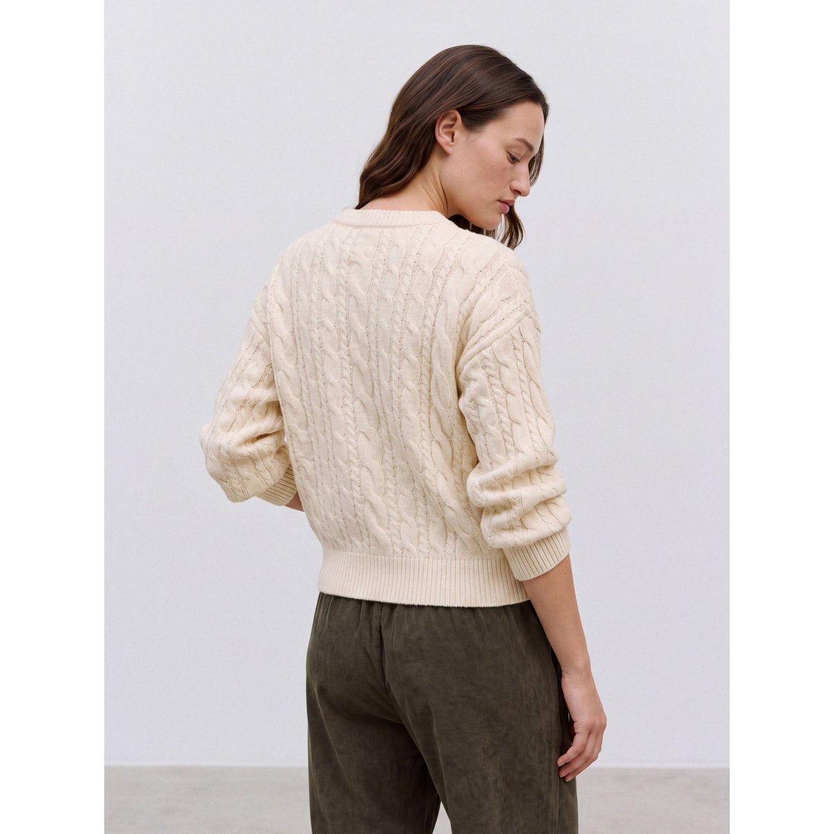 Pull En Maille birch 1, VERO MODA