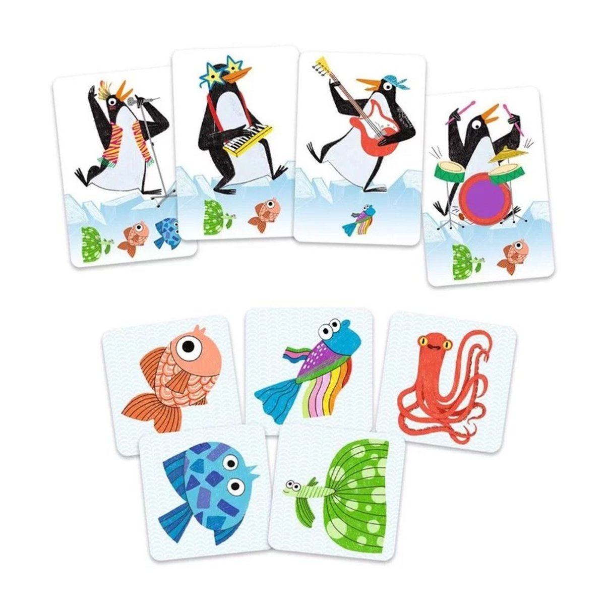 Jeux de cartes - Rock Band multicolore, DJECO
