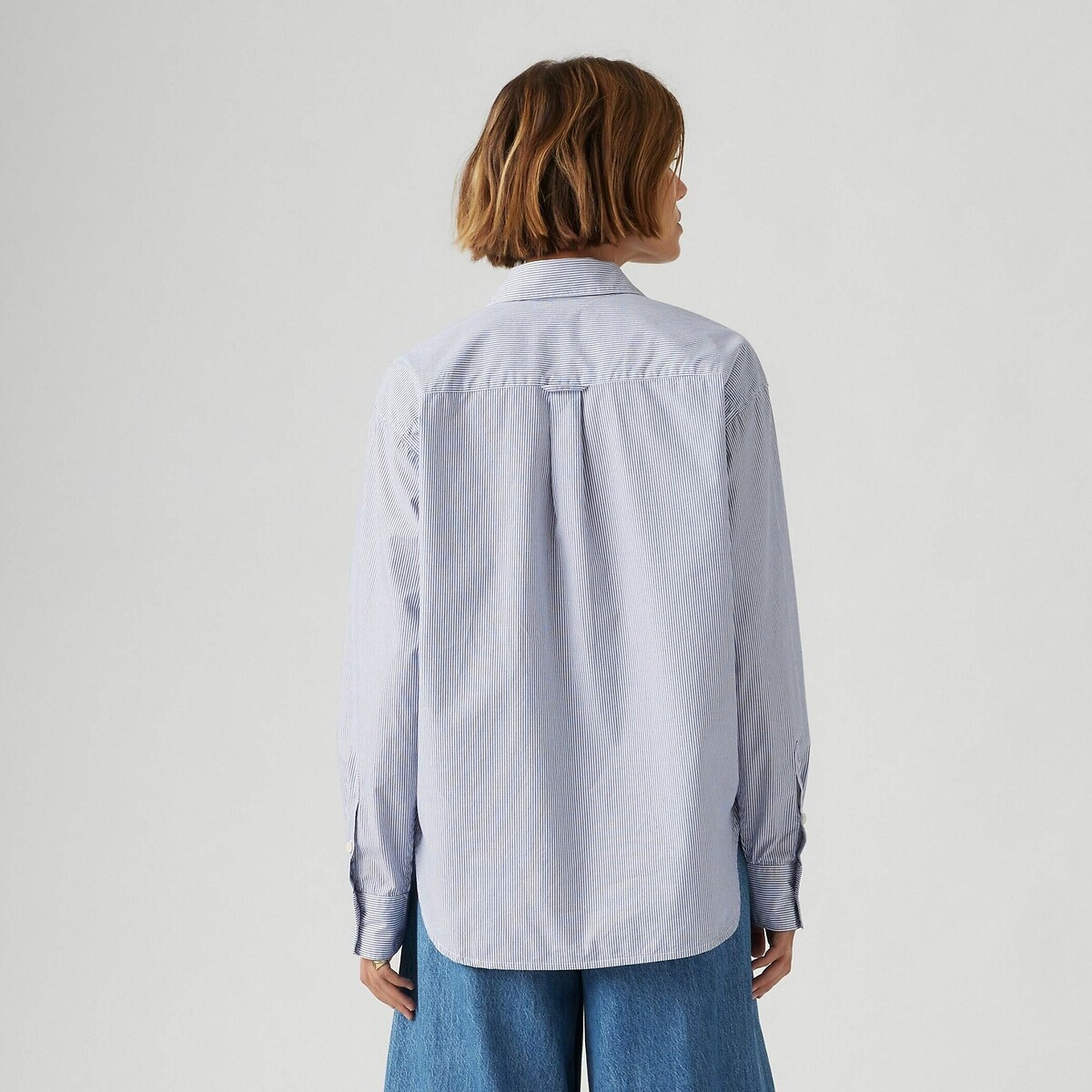 Harlie Novelty Bf Shirt blue striped, LEVI'S