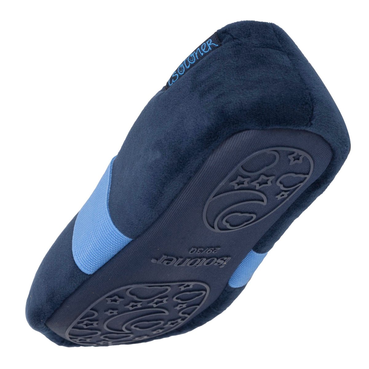 Chaussons Mocassins bleu, ISOTONER