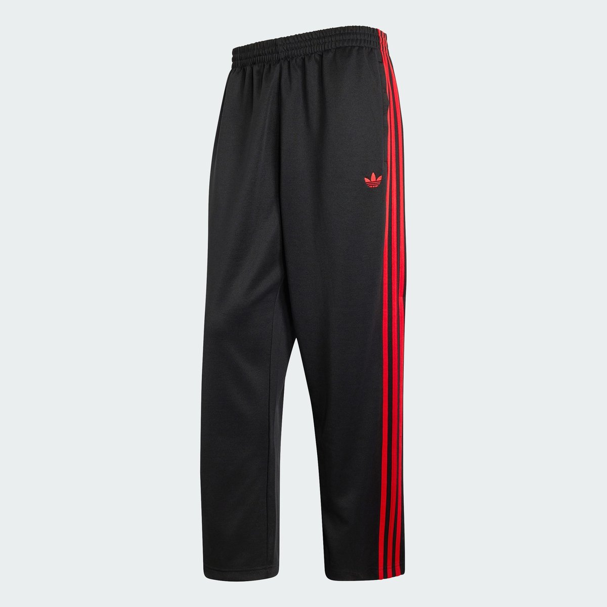 Pantalon Large Adicolor Pantalon Large Adicolor black / vivid red, adidas Originals