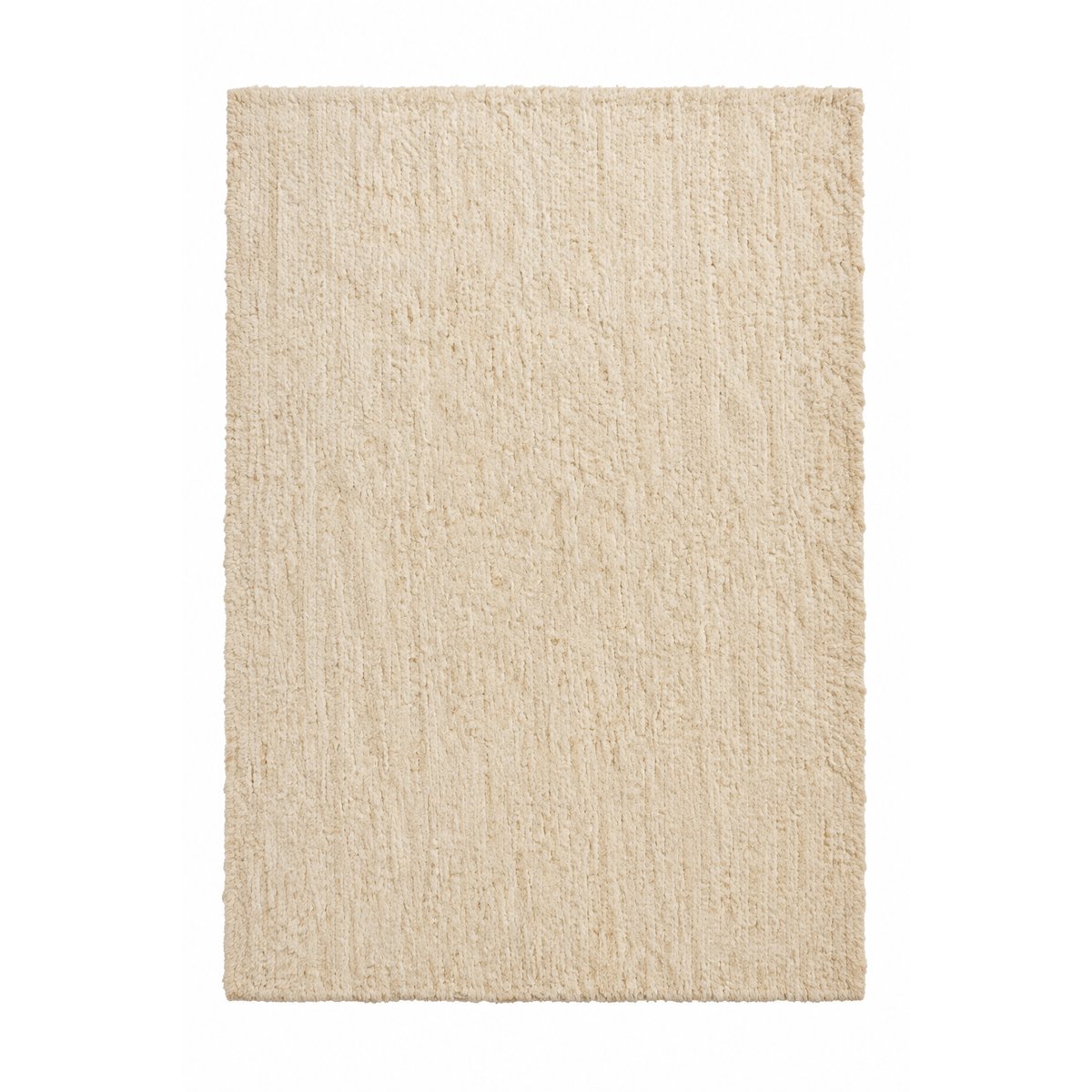 Tapis en tissus naturels beige 100x150 cm beige, HANNUN