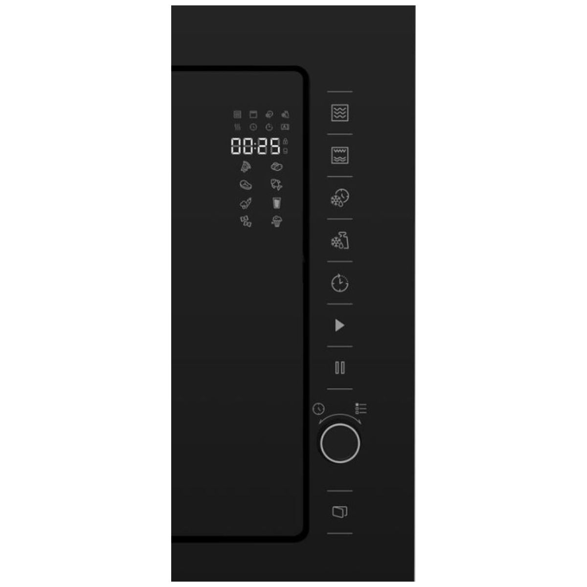 Micro ondes grill encastrable BMGB25333BG noir, BEKO