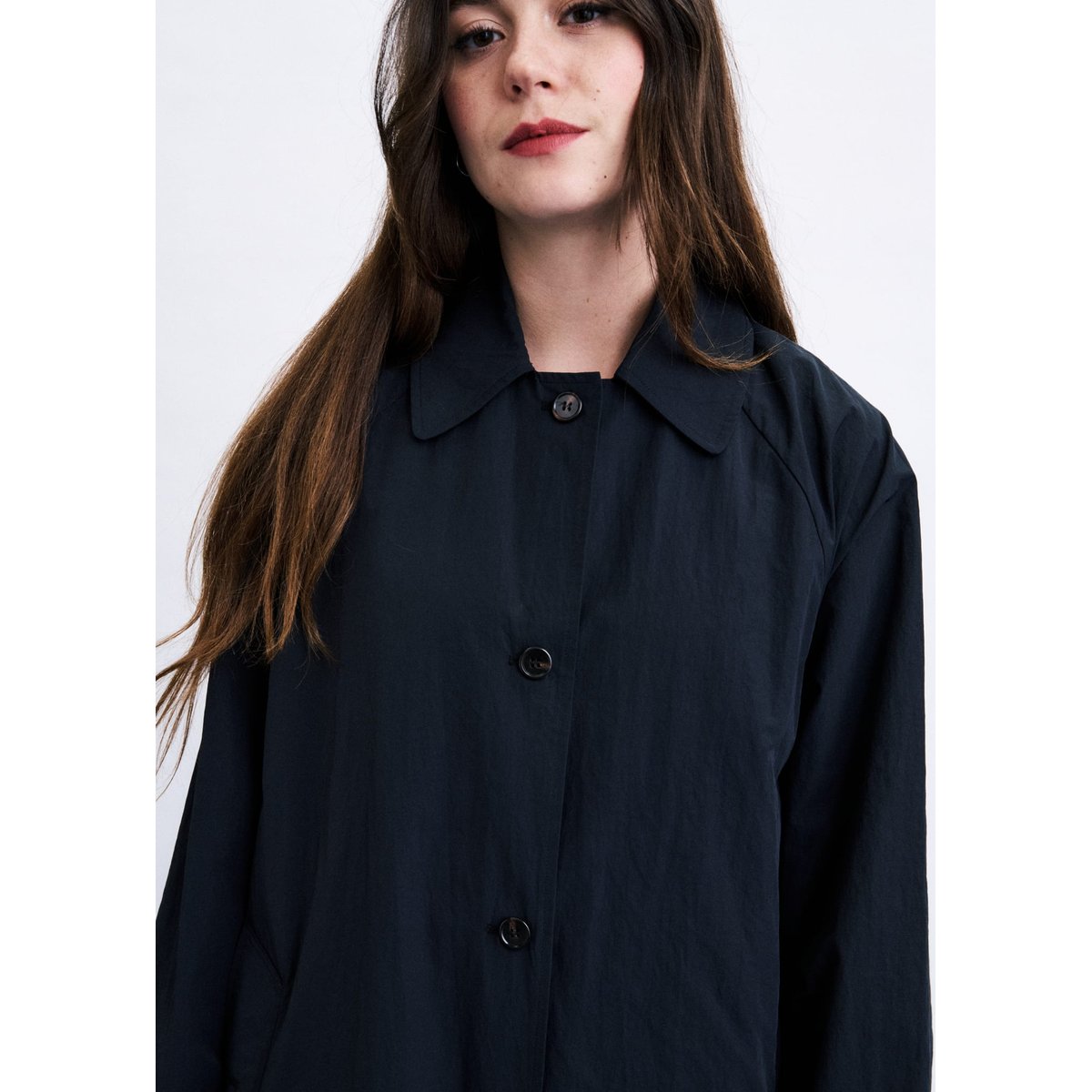 Trench Tomita en coton TOMITA bleu marine, FRNCH