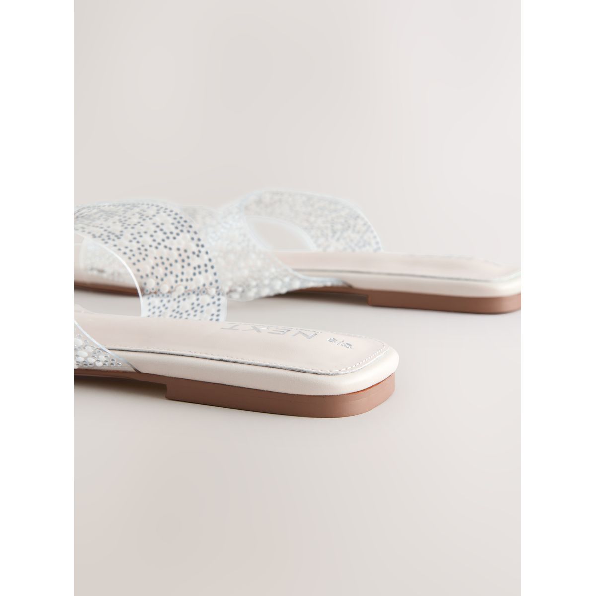 Sandales à perles forever comfort® blanc, NEXT