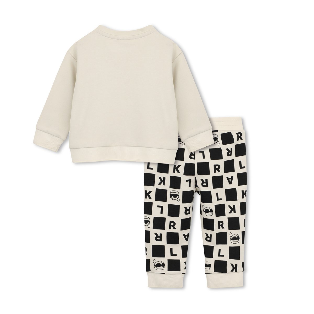Ensemble sweat et pantalon lime stone, KARL LAGERFELD KIDS