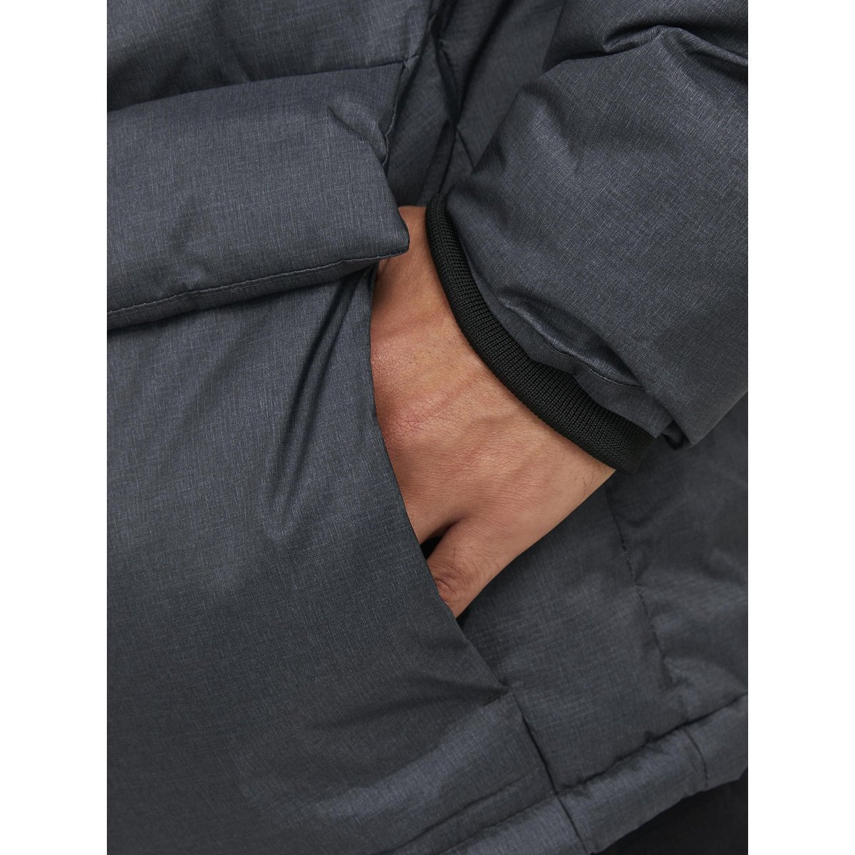 Doudoune dark grey melange, JACK & JONES