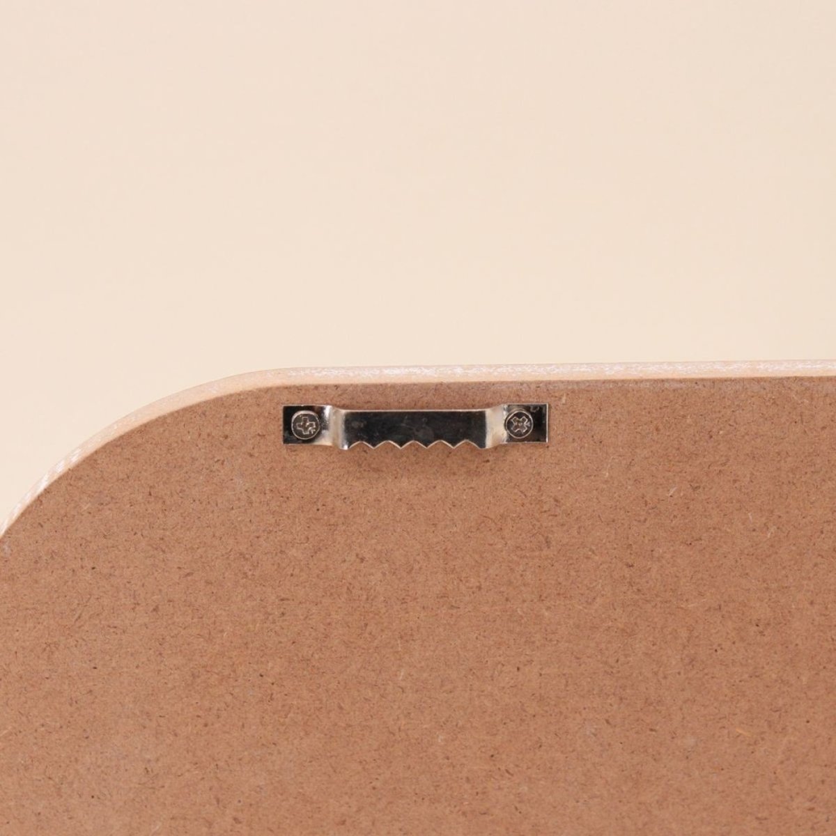 Porte manteau 3 têtes en bois et métal beige, ORNAMI
