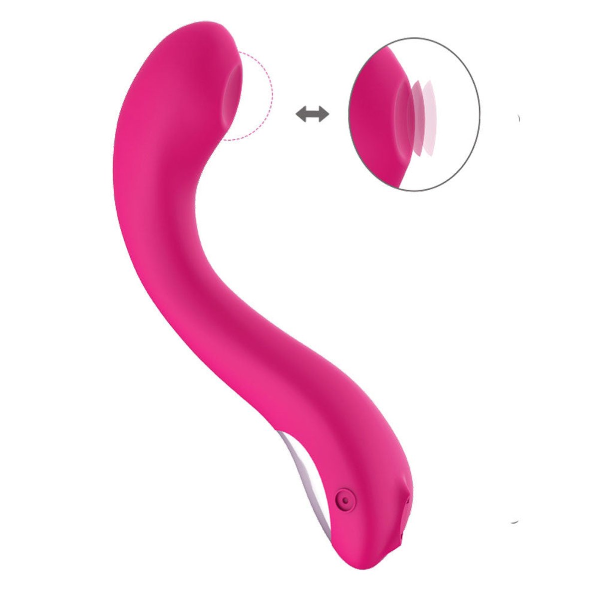 Vibromasseur Point G Connecté Osci rose, LOVENSE