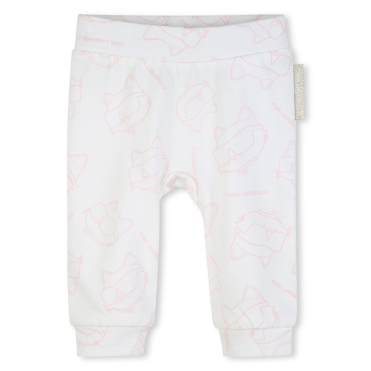 Ensemble robe et legging rose ecru, KARL LAGERFELD KIDS