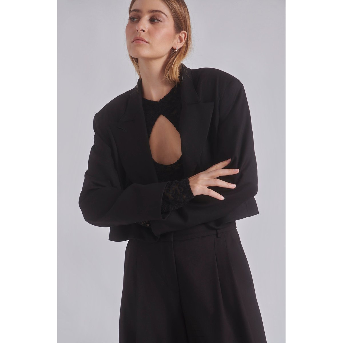 Body en dentelle MARTIN noir, BENOA
