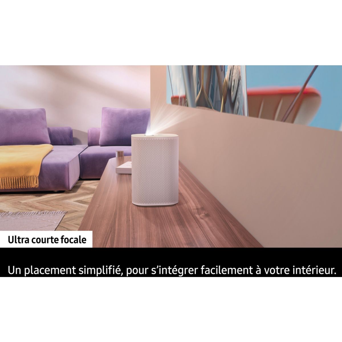 Vidéoprojecteur portable The Premiere 5 LPF5D ultra-courte blanc, SAMSUNG