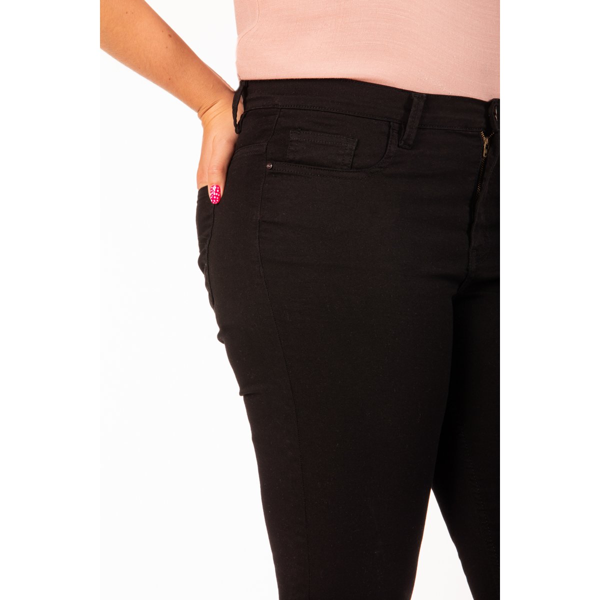 Jeans bootcut OBBO3 noir, OBER
