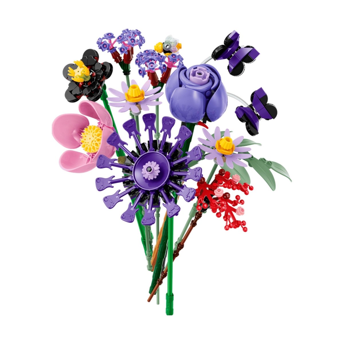 Bouquet de fleurs d'Olivia Rodrigo multicolore, LEGO
