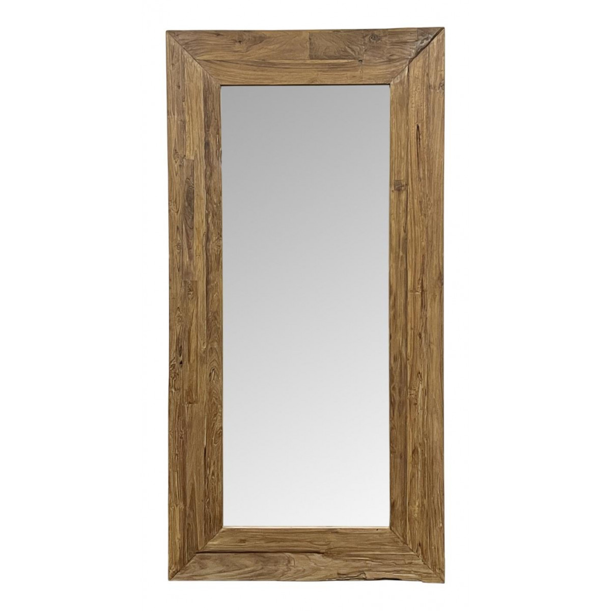 Grand miroir marron, DECORATION D’AUTREFOIS