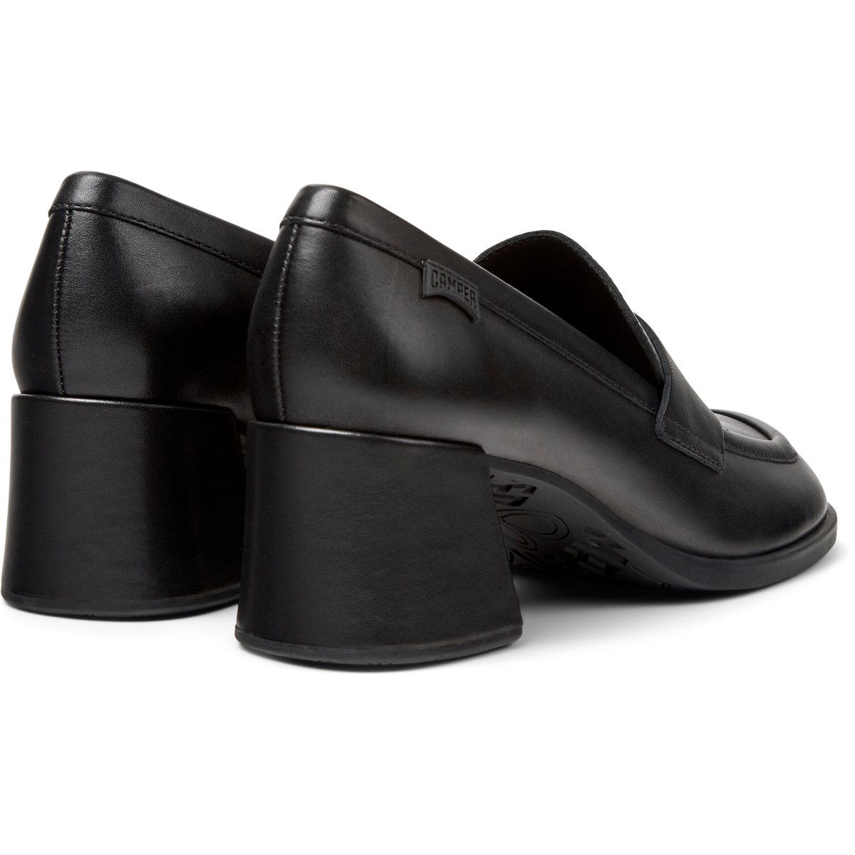Mocassins Kora Smooth Leather noir, CAMPER