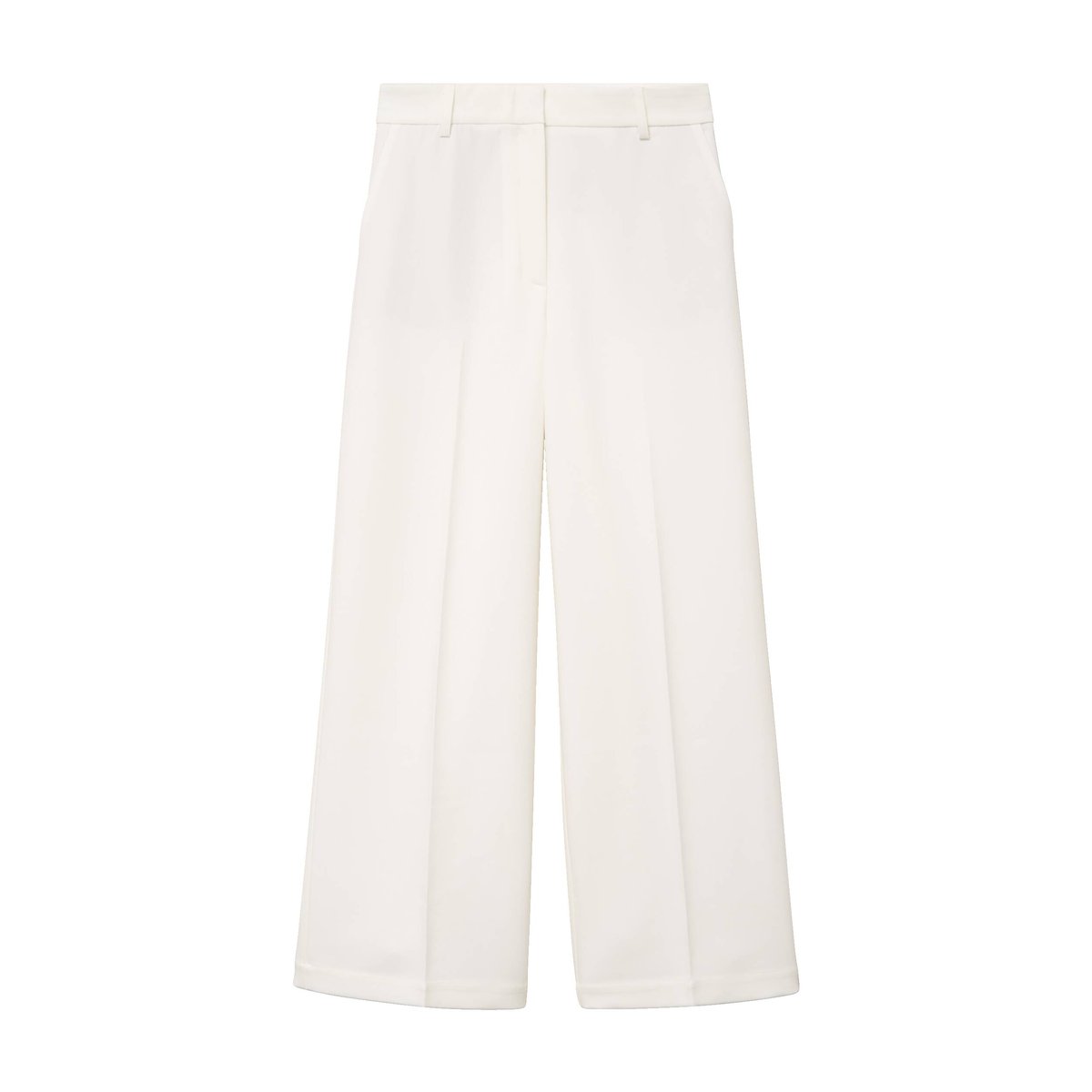 Pantalon bootcut taille standard ecru, CACHE CACHE