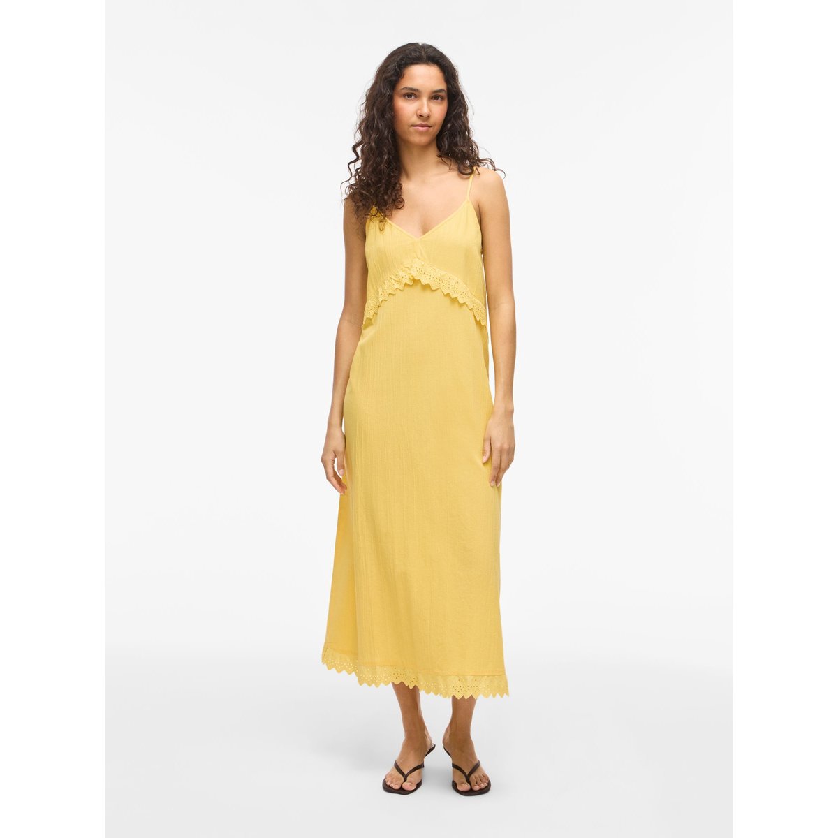 Robe Mi-Longue orange - yarrow1, VILA