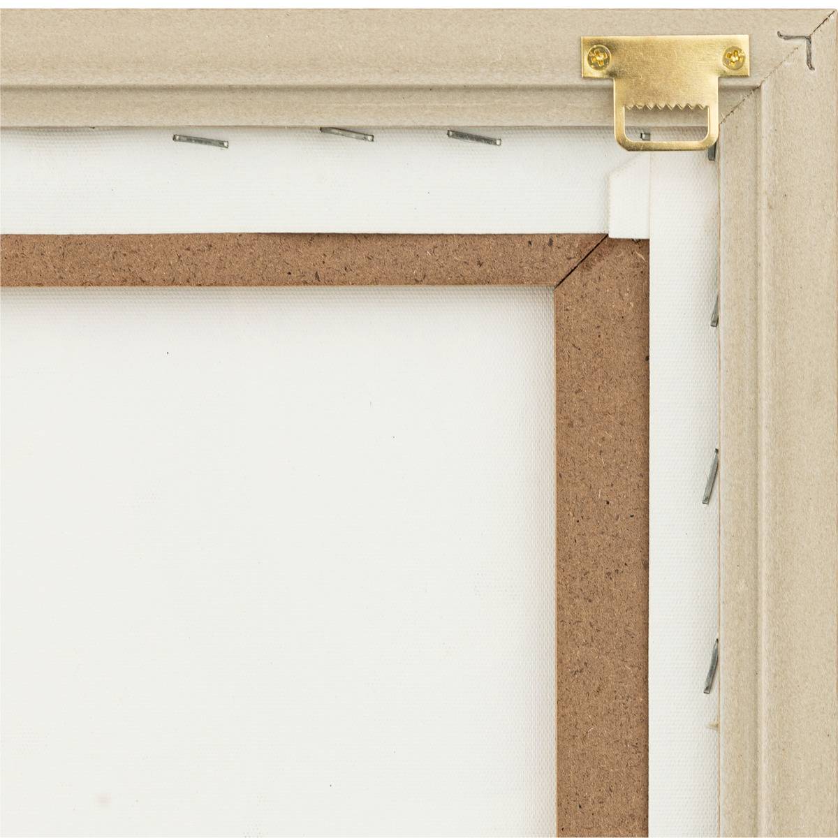 Décoration murale 3D motifs graphiques AZRA beige moyen, ATMOSPHERA