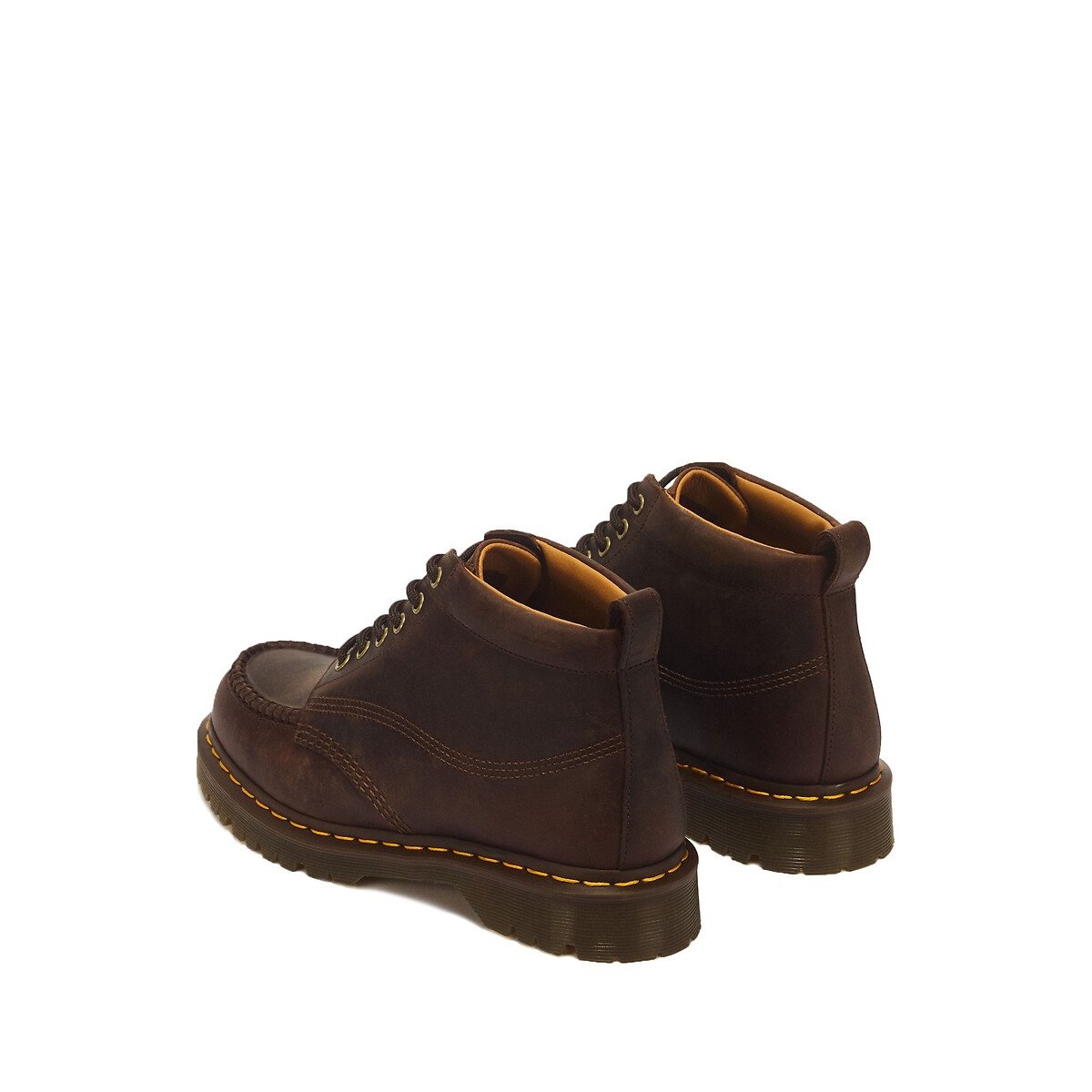 Derbies en cuir, Lowell Crazy Horse marron, DR. MARTENS