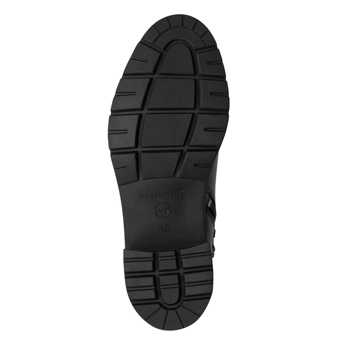 Bottines plates noir, TAMARIS