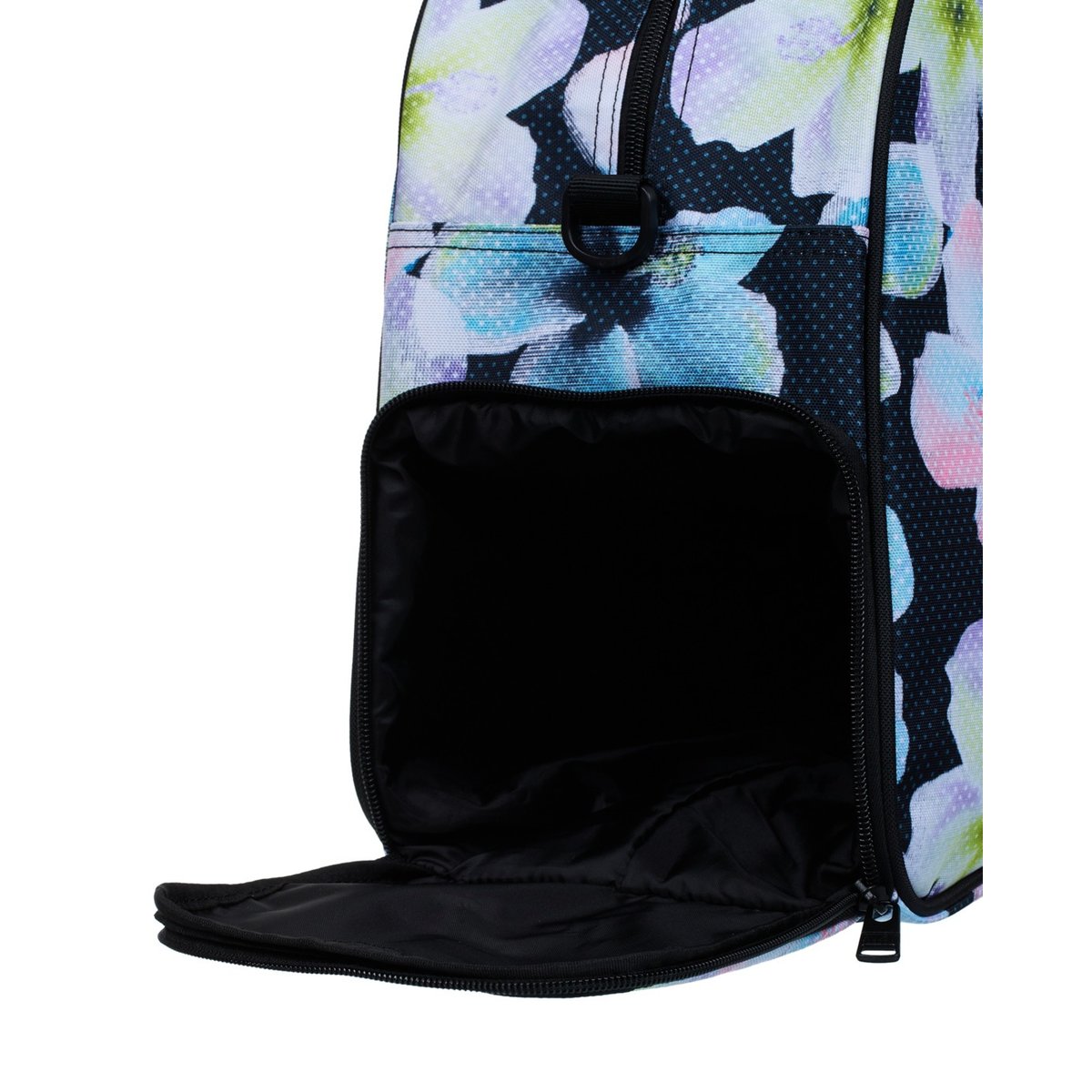 Sac de sport moyen FEEL HAPPY. noir anthracite im fleur real, ROXY
