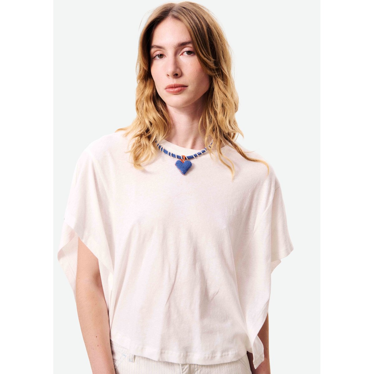 Top BRISELIA blanc, FRNCH
