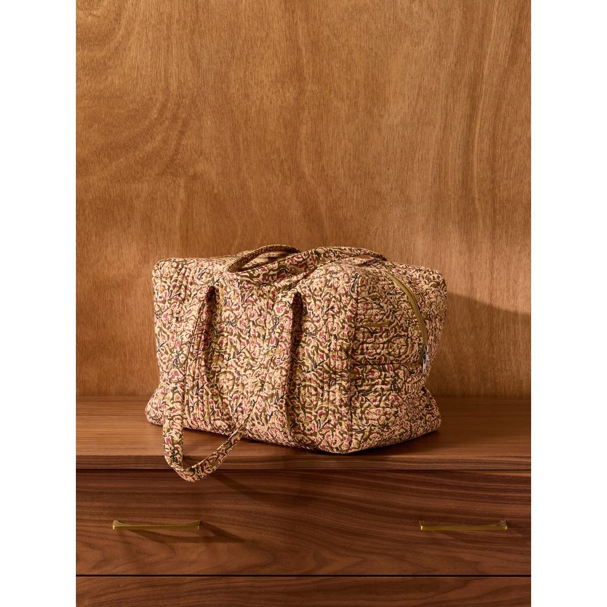 Sac week-end imprimé indien Fleurs Agra imprimé fleurs agra, CYRILLUS