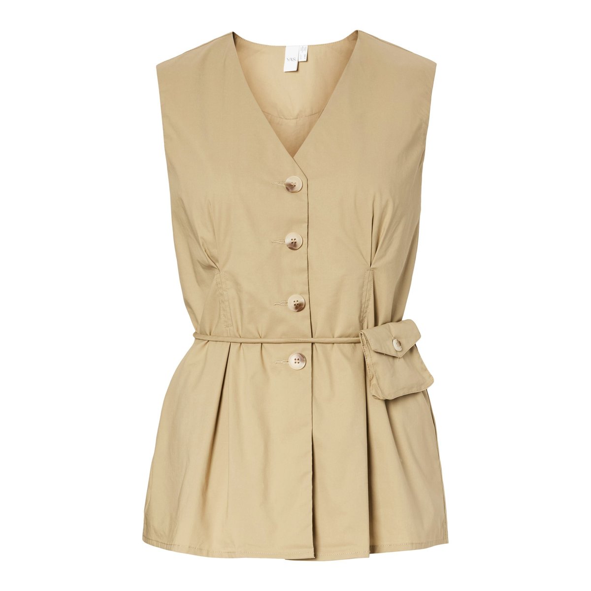 Gilet marron - incense1, YAS