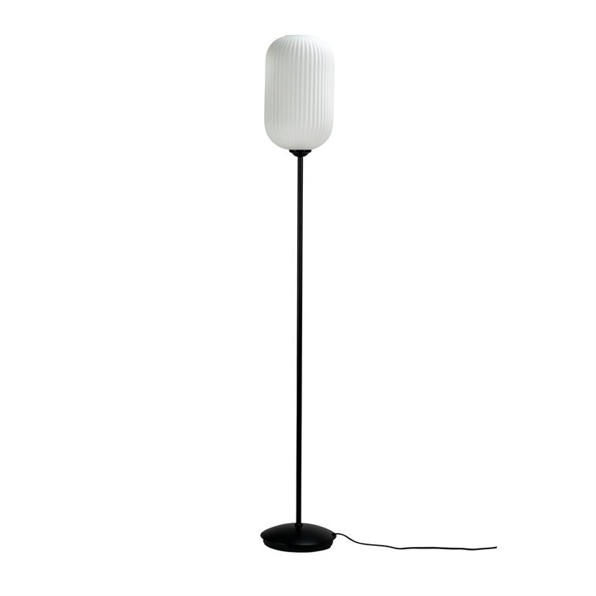 Lampadaire en noir métal RIFLET noir, DYBERG LARSEN