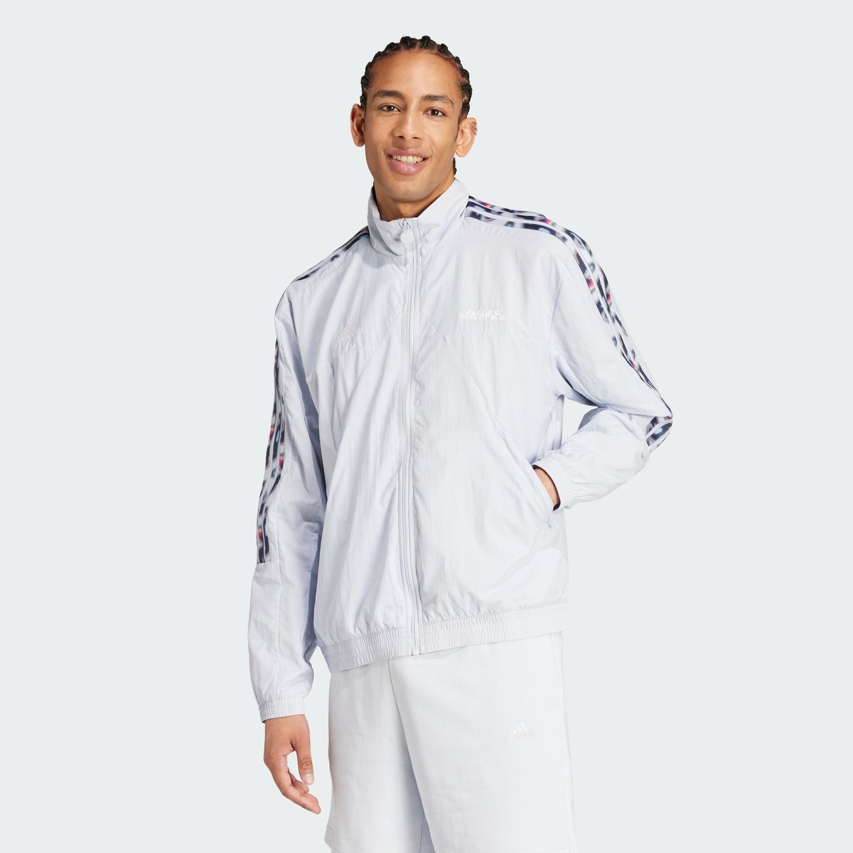 Veste de survêtement Pride Tiro halo blue, ADIDAS SPORTSWEAR