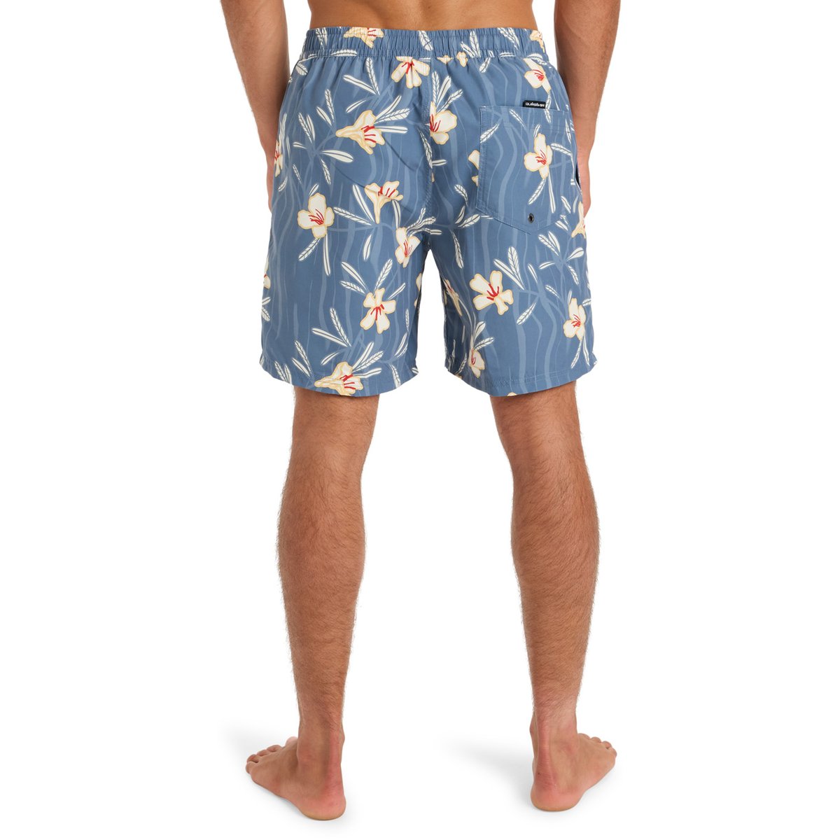 Short de bain EVERYDAY STRAIGHT VOLLEY 17" bleu china blue dusty floral, QUIKSILVER