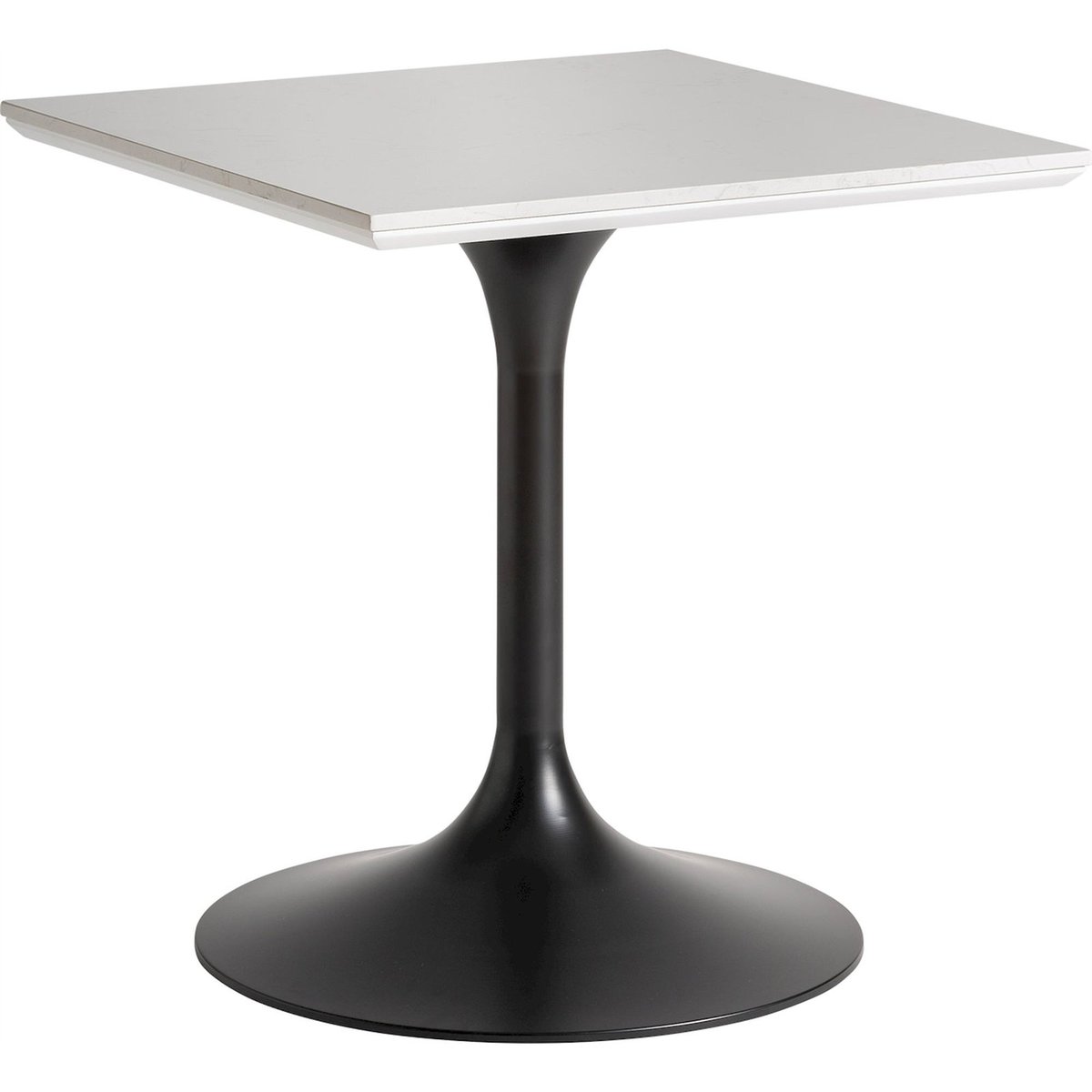 Table de bar acier style art déco industriel noir finition rugueuse, RECOLLECTION