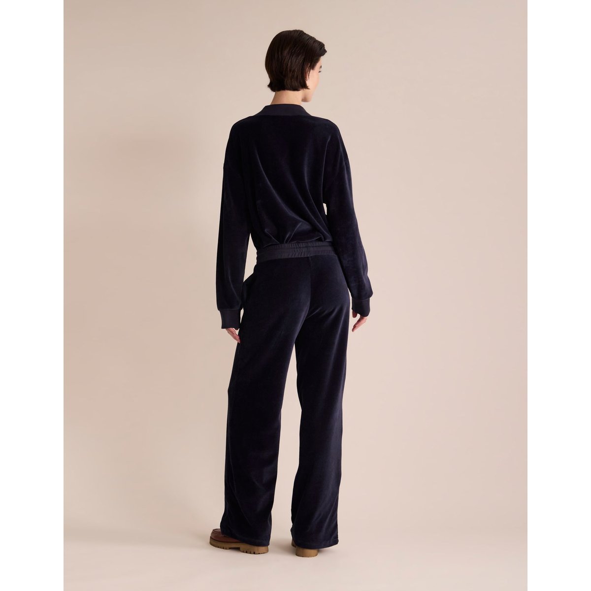 Pantalon Lindsay Ines de la Fressange Paris bleu marine, INES DE LA FRESSANGE PARIS